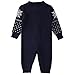 ZOEREA Unisex Newborn Baby Overall Long Sleeve Christmas Sweaters Coat Deer (Label 60/Age 1-4 Months, Navy)