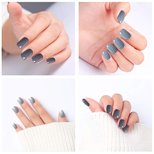 Lagunamoon Gel Nail Polish 6 Colors UV LED Gel Polish Soak Off Nail Art Manicure Varnish Set with Gift Box - Thumbnail 4