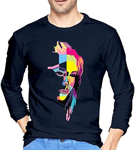 VicRomanko Man Mariah Carey Fashionable Music Band Long Sleeves Tshirts