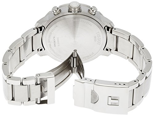 Reloj de Pulsera Tissot para Hombre, cronógrafo, Cuarzo, Acero Inoxidable T095.417.11.067.00 - Imagen 3