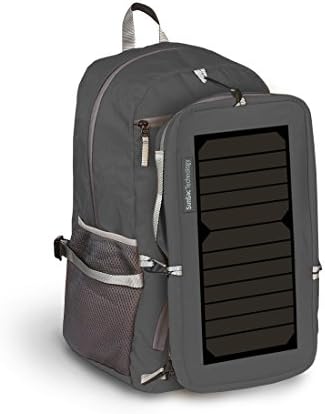 SUNSAC Spectro Backpack - Grey - Solar Panel - ECO-Friendly