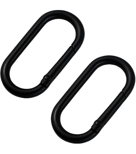 Amazon.com: 6Pcs Oval Spring Ring Clips Spring O Ring Clip for