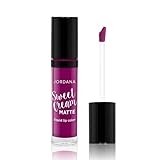 Jordana Sweet Cream Matte Liquid Lip Color 12 Pomegranate Pie