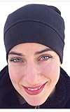 PREMIUM SOFT Sleep Chemo Cap, Hat Liner - Tagless 100% Organic USA COTTON