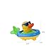 Ssym Fgzt Bath Bathtub Toys Cute Kids Bathing Bath Toy Pull and Go Animal Boats Swimming Toys for Kids Toddlers Animal Boys Girls 1 Year Old to 3 Year Old (Set of 3)