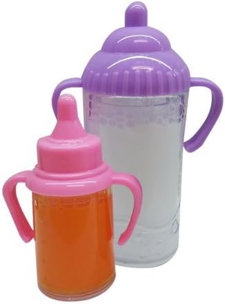 Exquisite Buggy Magic Milk and Juice Bottles for Your Precious Doll