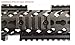 CS Force 5 Slots 2-Inch KeyMod 1913 Picatinny Rail Section Pack of 1