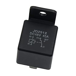 Gorniloxam 40 Amp 48V DC SPST Relay Socket