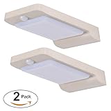 Solar Lights,VIBELITE 36 LED Outdoor Solar Motion Sensor Lights ,Solar Powered Wireless Waterproof Exterior Security Wall Light for Patio,Deck,Gutter,Path,Home,Driveway,Stairs,With DIM MODE(2Pack)