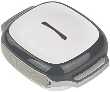 Mini Waterproof GPS GSM GPRS Tracker Locator for Kids Pet Cat Dog and Car with Google Map & SOS Panic Button Alarm Tag WiFi Realtime Tracking Collar Locator (gray)