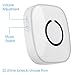 STARPOINT Extra Add-On Battery Operated Receiver for the STARPOINT Expandable Wireless Multi-Unit Long Range Doorbell Chime Alert System, Model LRB, White