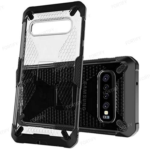 Fortify Clear Rugged Protection Case/Cover Designed for Galaxy S10+ / Galaxy S10 Plus