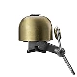 Rockbros Cycling Bike Bicycle Handlebar Bell Safety Metal Ring Loud Sound Handlebar Bells Ultra-Loud MTB Road Bikes Horns, Copper