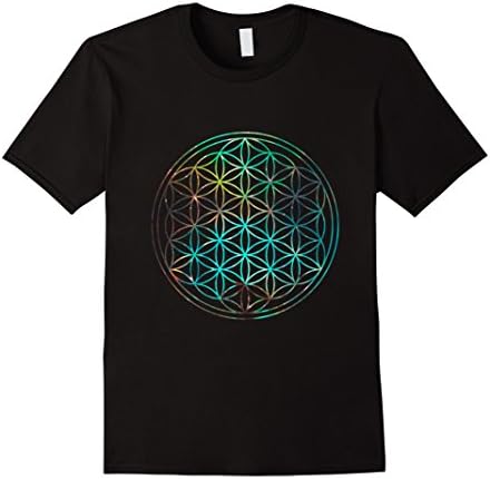 Flower of Life Space Edition T-Shirt - Male Large - Black