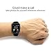 321OU Smart Watch Touch Screen Bluetooth Smart Wrist Watch Smartwatch Phone Fitness Tracker SIM SD Card Slot Camera Pedometer Compatible iPhone iOS Samsung LG Android Women Men Kids (Black)