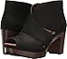 Dansko Women's Delphina Ankle Bootie, Black Milled Nubuck, 40 EU/9.5-10 M US