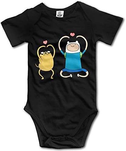 CHYY Newborn's Adventure Time Organic Baby Onesie Sleepwear