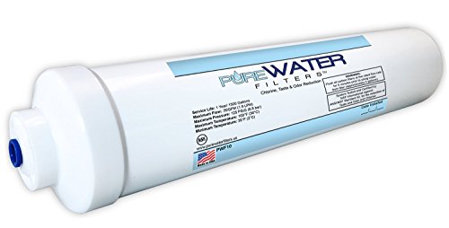 Inline Water Filter For Refrigerators, Ice Makers, Coffee Ma