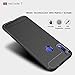 CruzerLite Case Compatible with Xiaomi Redmi Note 7, Carbon Fiber Shock Absorption Slim Case (Black)