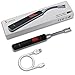 SUPRUS USB Candle Lighter Flexible Elbow 8.66Inch Arc Lighter Rechargeable Flameless Coil Lighter Windproof Perfect for Gas Stove Camping BBQ Party Gift Box