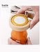 bade home&kitchen Jar and Bottle Opener by, Kitchen Gadgets, Easy Grip Jar Lid and Bottle Opener, Washable, Antibacterial PP Material