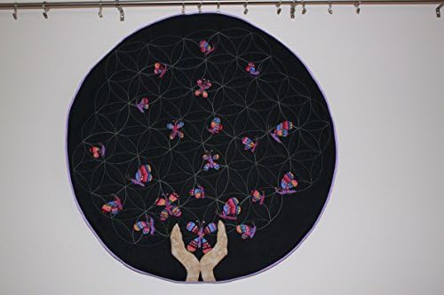 Emergence Butterfly Quilt - round