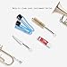 Trumpet Cleaning Kit, Set of 6 Trumpet Trombone Tuba Horn Cleaning Set Tools with Cleaning Cloth, Cleaning Rod, Beak Brush, Piston Brush,Cork Grease