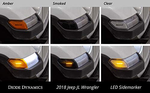 LED Sidemarkers for 2018-2019 Jeep JL Wrangler Clear (set)