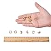 NBEADS 10 Pcs Cubic Zirconia Crown Beads, 24K Gold Plated Brass Micro Pave King Crown Spacer Beads Bracelet Connector Charm Beads for DIY Jewelry Making Crafts Design