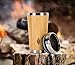 Wood Travel Insulated Coffee Cup | Stainless Steel Bamboo Mug with Lid | Cool Coffee Mugs for Men, Women | Unique Gift | 100% Eco-Friendly and Eco-Safe, 14 Ounces / 480 ml