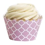 Dress My Cupcake Pink Spanish Tile Cupcake Wrappers, Set of 12