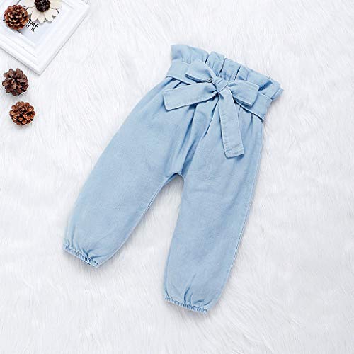 Little Story 0M-24M Children's Solid Color Long-Sleeved Cartoon Sunflower Print Hakama + Bow Trousers Set Infant Baby Kids Black