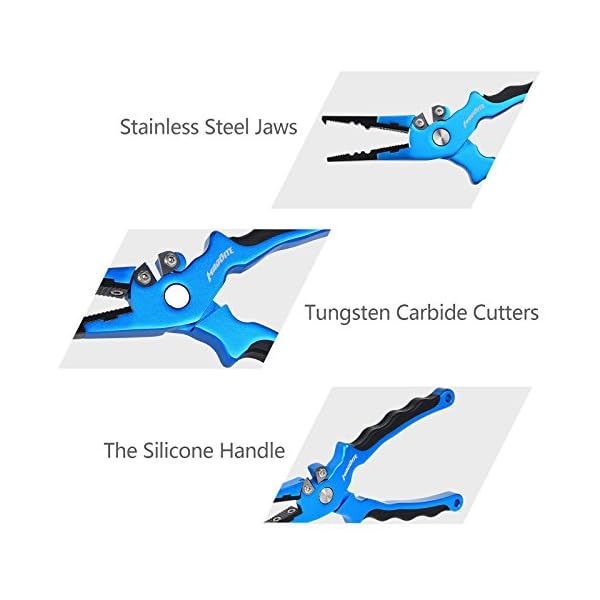 MadBite-Fishing-Pliers-Saltwater-Hook-Remover-Plier-Carbide-Braid-Cutter-Split-Ring-Tool-Lighted-Fishing-Pliers-Aluminum-Alloy-Multi-Colors