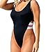 stripsky One Piece High Cut Swimsuit