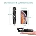 Wevon Selfie Stick, 40 inch Extendable Phone Tripod Stand with Bluetooth Remote Shutter Compatible with iPhone 12 11 Pro Xs Max Xr X 8 7 Plus, Android, Samsung Galaxy S20 S10 S9 and More, Lightweight