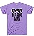 DirtyRagz Men's Macho Man Retro Wrestling T Shirt