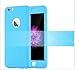 Auroralove iPhone 6 Plus/6s Plus Full Body Hard Case-Aurora Blue Front and Back Cover with Tempered Glass Screen Protector for iPhone 6 Plus/6s Plus 5.5 Inch