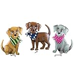 Puppy Dog Garden Decor - Set Of 3