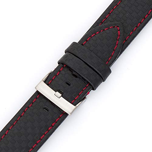 MS-847 Red 22mm Carbon Fiber