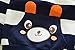 Vovotrade Autumn Winter Outfits Kids Baby Girl Boy Clothes Set Striped Bear Tops+Pants (2T, Navy)