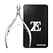 EZVOV Cuticle Trimmer - Professional Surgical Grade Super Sharp Blade Cuticle Nippers Stainless Steel Nail Clippers Pedicure Manicure Tool - Double Spring