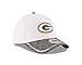 NFL Green Bay Packers 2016 Training Camp Team Color 39THIRTY Stretch Fit Cap, Medium/Large, White/Gray Heather