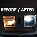 Aaron Cool White Interior Lighting LED Kit for 2006-2012 Honda Civic (Map x2/Dome x1/Trunk x1/license Plate x2)