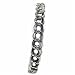 Milano Chains .925 Sterling Silver Italian Double Link Charm Bracelet 5 mm Strong And Sturdy Links with Lobster Claw