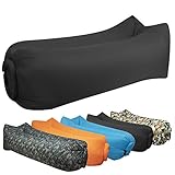 hybag Inflatable Lounger – Perfect Air Chair for Backyard Lakeside Beach Traveling Camping -Water Proof& Anti-Air Leaking Design-Ideal Couch for Picnics or Festivals