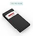 Nekteck 2.5-inch USB Type C 3.0 External HDD Hard Drive Disk Enclosure Case with USB C Interface for 9.5mm, 7mm HDD/SSD [ Optimized for SSD, Support UASP & SATA III] Tool-Free Design - Black