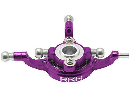 Rakon CNC AL Swashplate Set (Purple) - Blade 120S 120S178-V