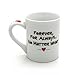 Enesco Our Name Is Mud Cuppa Doodle Friend Mug, 4.5 inches