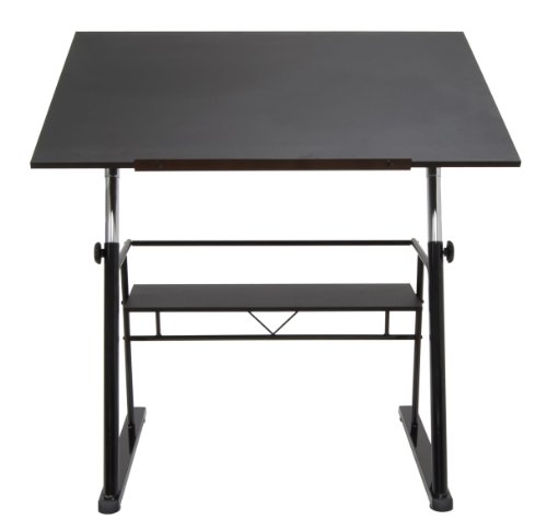 Studio designs zenith drafting table in black 13340