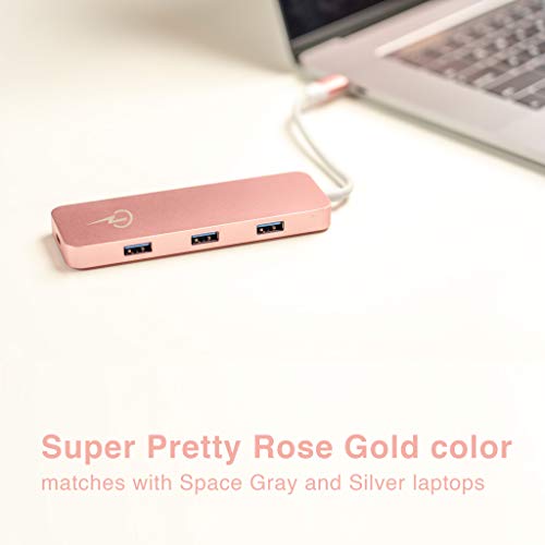 image for CharJenPro USB C Hub - Updated 2019 Version - USB C Adapter with 4K US